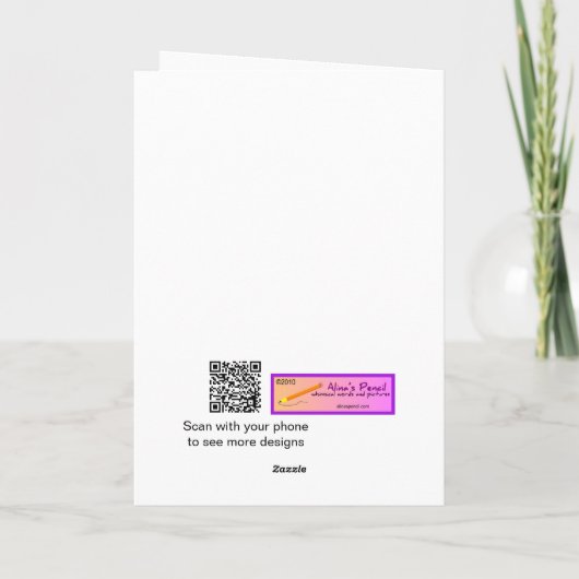 Lustige Giraffen-wunderliches Weihnachten mit (Rückseite)