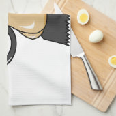 Lustige Glas-Geschirrtücher Küchentuch (Viertel Falte)