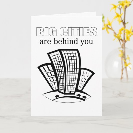 lustige Glückwünsche Karte (Gelbe Blume)