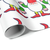 Lustige Gnomes Geschenkpapier (Rolleneckpunkt)