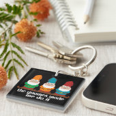 Lustige Gnomes Schlüsselanhänger (Vorderseite rechts)