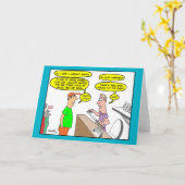 Lustige Golf-Gruß-Karte Karte (Gelbe Blume)