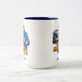 Lustige Golf-Panne Personalisierte Kaffeetasse (Mittel)
