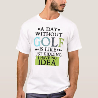 lustige Golf-Redewendungen Golfangebot T-Shirt