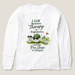 Lustige Golf-Sprüche für Golferinnen Tri-Blend Shirt