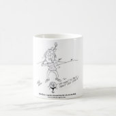 Lustige Golf-Tasse Kaffeetasse (Mittel)