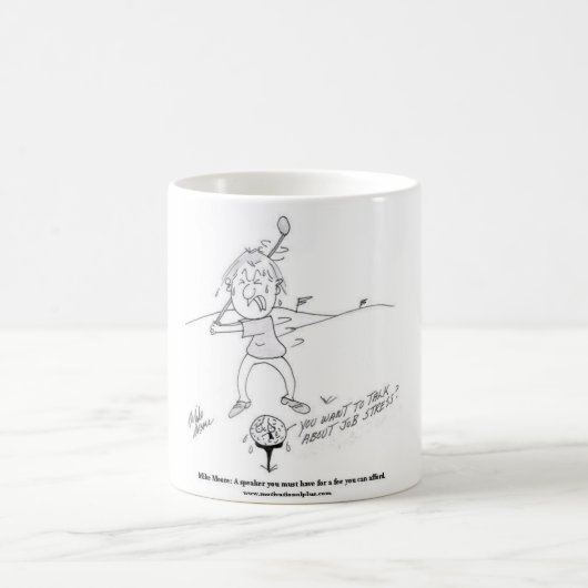 Lustige Golf-Tasse Kaffeetasse (Mittel)