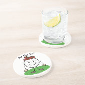 Lustige Golf-Untersetzer Sandstein Untersetzer (Seite)