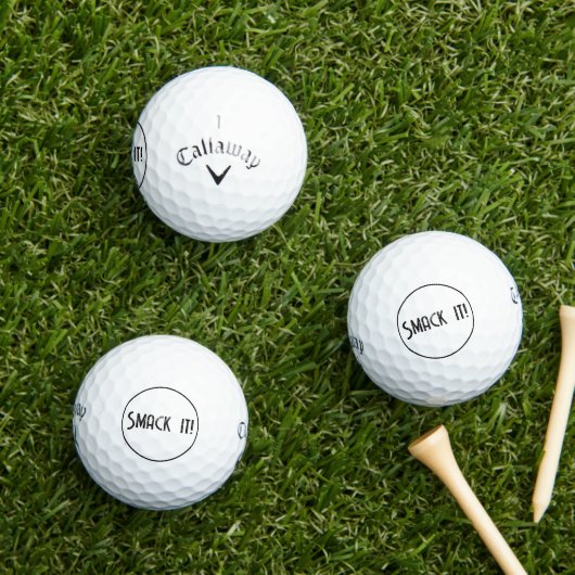 Lustige Golfbälle (Insitu Gras)