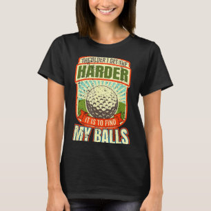 Lustige Golfhemden für Männer, lustiger Golfer S  T-Shirt