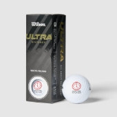 Lustige Golfzeit Golfball (Verpackungen)