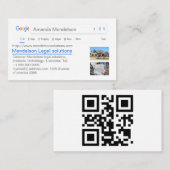 lustige Google-Internetpromo Visitenkarte (Vorne/Hinten)