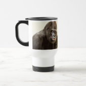Lustige Gorillagewohnheits-Tassen Reisebecher (Links)