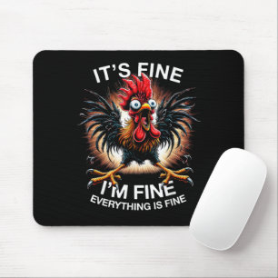 Lustige Grafik Mir geht's gut Mir geht's gut Verrü Mousepad