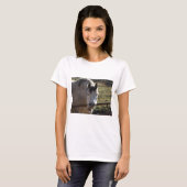 Lustige graue Stute T-Shirt (Vorne ganz)