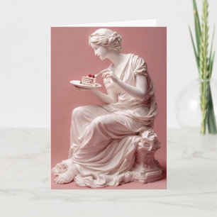 Lustige griechische Statuen-Geburtstagskarte – Kla Karte