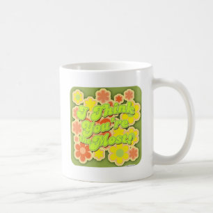 Lustige Groovy Meist Siebziger Retro Sprüche Kaffeetasse