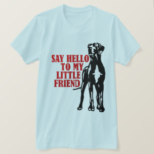 Lustige große Great Dane Herrenmode  T-Shirt