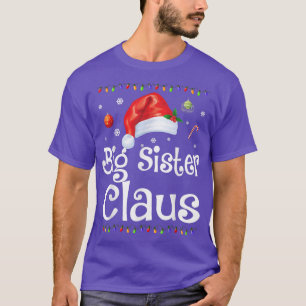 Lustige große Schwester Claus Weihnachten Pyjama S T-Shirt