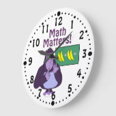 Lustige Große Wanduhr (Winkel)