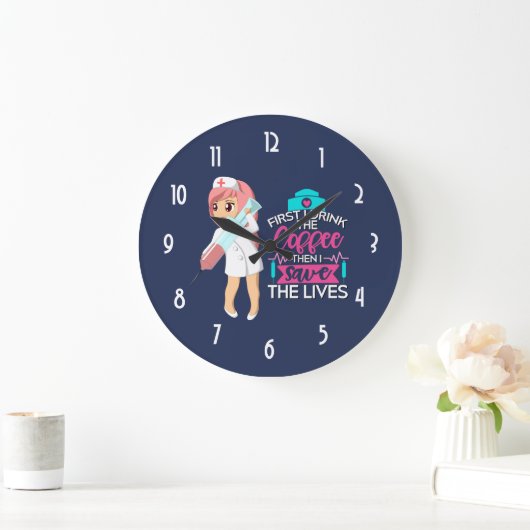 Lustige Große Wanduhr (Zuhause)