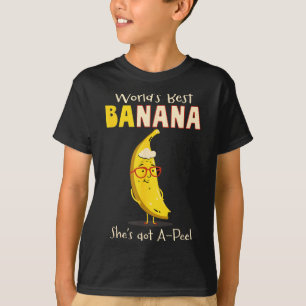 Lustige Großmutter Welt Oma Banane Wortspiel T-Shirt