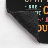 Lustige Groundhog Day Zitate - Retro Coffee Ground Mousepad (Ecke)