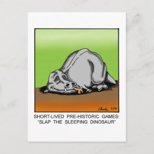 Lustige Grüße aus der Ferne  Postkarte