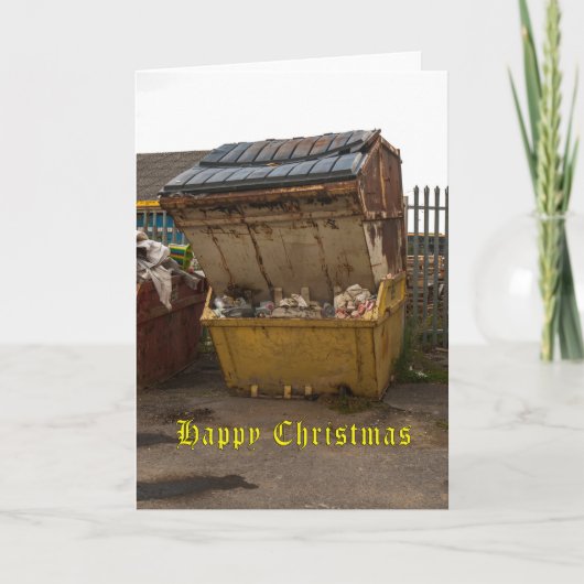 Lustige Grußkarte Karte (Vorderseite)