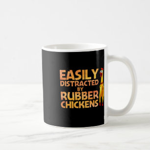 Lustige Gummi-Huhn-Kunst für Männer Frauen Rieseng Kaffeetasse