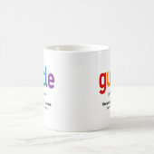 Lustige Guncle-Definition Kaffeetasse (Mittel)