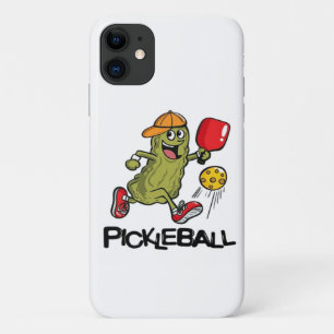 Lustige Gurke spielt Pickleball Case-Mate iPhone Hülle