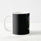 Lustige Gurke spielt Pickleball Kaffeetasse (Links)