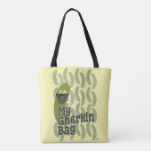 Lustige Gurken Mode Parodie Design Tasche (Rückseite)
