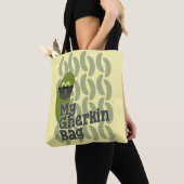 Lustige Gurken Mode Parodie Design Tasche (Von Nahem)