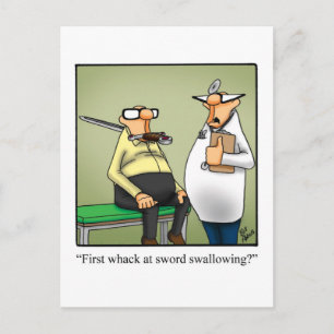 Lustige Gute Besserung Humor Postkarte