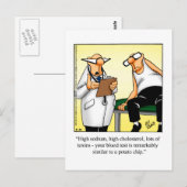 Lustige Gute Besserung Humor Postkarte (Vorne/Hinten)