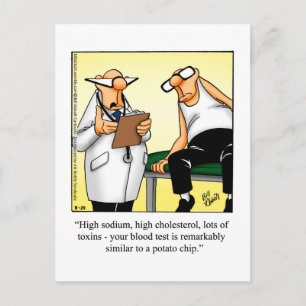 Lustige Gute Besserung Humor Postkarte