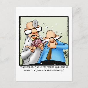Lustige Gute Besserung Humor Postkarte
