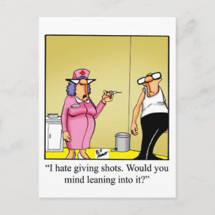 Lustige Gute Besserung Humor Postkarte