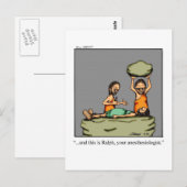Lustige Gute Besserung Humor Postkarte (Vorne/Hinten)