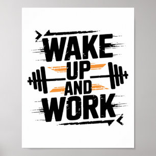 Lustige Gym-Workout-Fitness-Bodybuilding-Sport Gew Poster