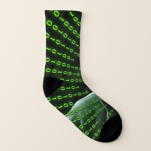 lustige Hacker-Programmiersocken Socken (Rechts - Außen)