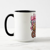 Lustige Halb-Mama/Kaffee Tasse (Links)