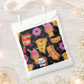 lustige Hallover-Fastfood-Monster Geschenktütchen (Ausgeschnitten)