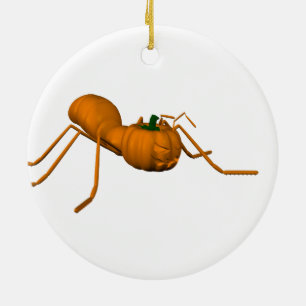 Lustige Halloween-Ameise Keramikornament