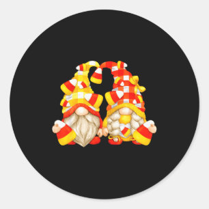 Lustige Halloween Candy Corn Dekoration Süße Candy Runder Aufkleber