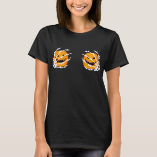 Lustige Halloween Damenkleidung T-Shirt