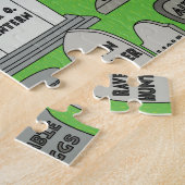 Lustige Halloween-Grabsteine Puzzle (Seite)