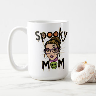 Lustige Halloween Gruselmutter Hexenmutter Kaffeetasse